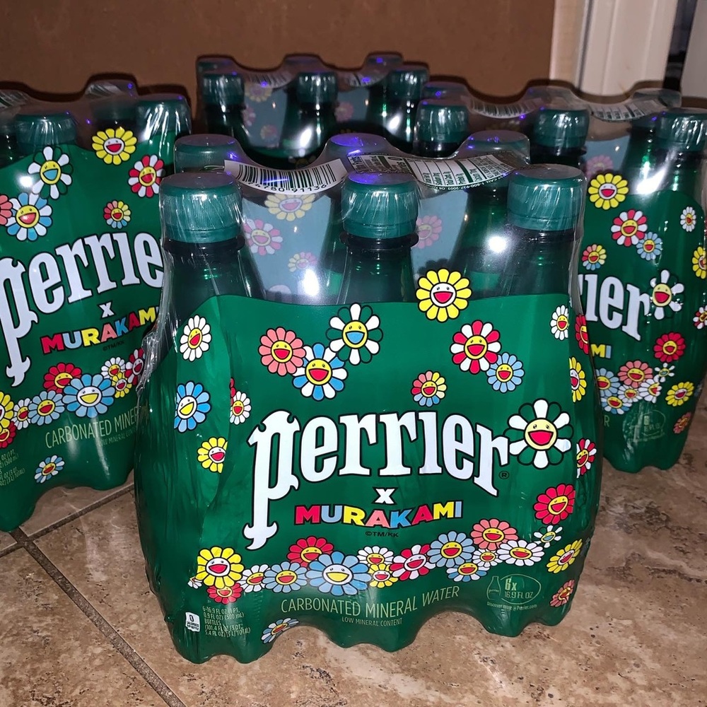 Perrier x Murakami 6 Pack RARE sealed
